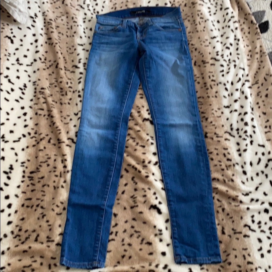 Euc J Brand Size 22 Blue Skinny Jeans